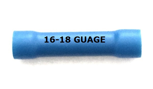 EL 102 -Reg.or Bulk / Blue Butt Connector / Vinyl