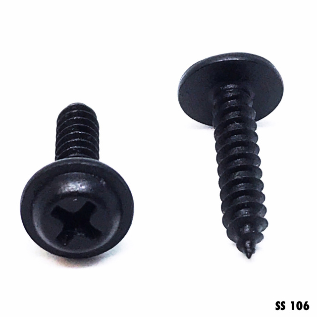 SS106 -100 or 400pcs / #8.x.3/4" Trim Screw Phillips.Washer.Head(OUTofSTOCK)