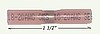 EL115 -Reg.or Bulk / Red Butt Connector w/Heat Shrink Tubing  