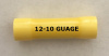 EL 103 -Reg.or Bulk / Yellow Butt Connector / Vinyl