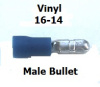 EL 144 -Reg.or Bulk  / Blue Male Bullet