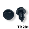 TR281 - 10 or 40 / Acura & Honda Front Bumper Push Type Retainer